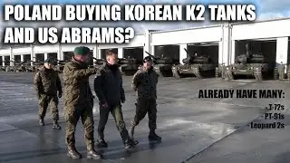 Poland Buying M1A2 Abrams & K2 Black Panther Tanks? On Top of Their T-72s and PT-91s