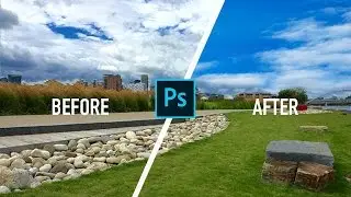 How to Replace Sky in Photoshop CC 2017 - Tutorial for beginners