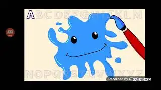 Nick jr. Face ALPHABET keyboard type (Q-M)