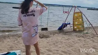 Вместо моря - на Волгу . Турбаза Подсолнух .