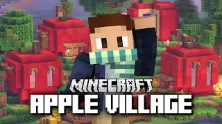 I Made an APPLE Village in Minecraft Survival 1.19! (#5)