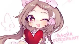 ☏︎ Simple / Gacha SpeedPaint  ☁︎ / prize