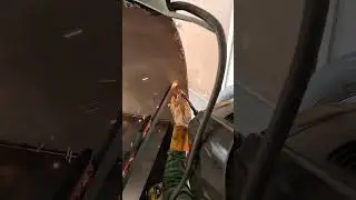 Welding In Runners For Grates #lmcs  #welder #diy