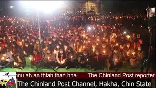 March 21 Live II - Hakha ဟားခါးမြို့စစ်အာဏာရှင်ဆန့်ကျင် ဖယောင်းတိုင်မီးထွန်းဆန္ဒပြ