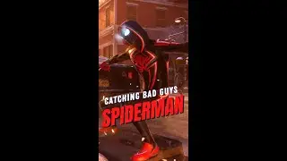CATCHING BAD GUYS with SPIDERMAN!