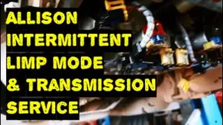 Isuzu AMT 6 Speed Allison Transmission Intermittent Limp Mode Service Solenoid & Switch Plate Flush