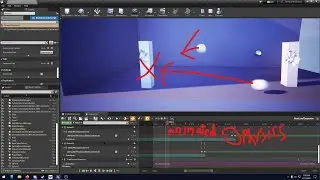 UE4 Animate Physics in Sequencer