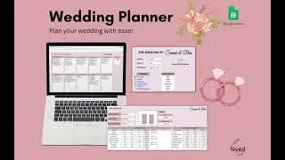 Wedding Planner | Google Sheets Template Tutorial