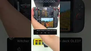 The Witcher 3 Switch 2 vs Steam Deck 