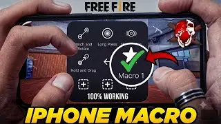 How to enable macro ⭕️ in any iOS device 📲 | iPhone macro free fire | 999% Headshots 🎯
