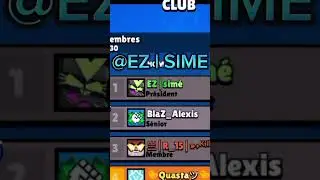A new club with @EZ_sime #brawlstars #supercell #brawl #edit #gaming