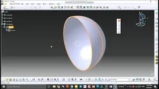 CATIA tutorial for absolute beginners English subtitle part 2:-make a POT solid part #በአማርኛ