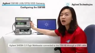Control GPIB, USB and RS-232 instruments easily | E5810B LAN/GPIB/USB Gateway