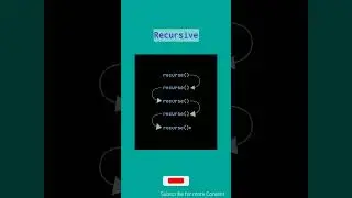 Recursive Animation Video 🚀