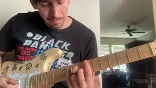 Funk Rock Riffs with The Java Slide fingertip guitar slide!