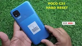 poco c31 hard reset | factory reset xiaomi poco c31