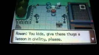 Pokemon Platinum Part 5 North of Jubilife Ciy