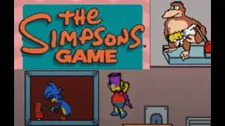 The Simpsons Game DS - 100% Completion - Full Game Walkthrough (HD)