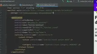 Creating WebView in Android Studio Tutorial Kotlin 2020