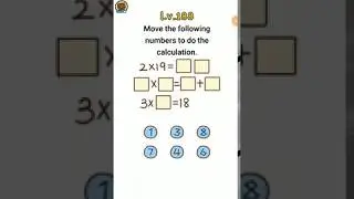 Brain Boom level 188 walkthrough