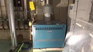 LARGE GAS BOILER NO HEAT CALL