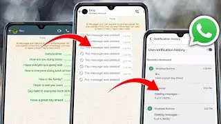 How to See Deleted Messages on WhatsApp 2024 | WhatsApp Deleted Messages Recovery