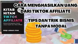cara menggunakan TIKTOK AFFILIATE untuk pemula