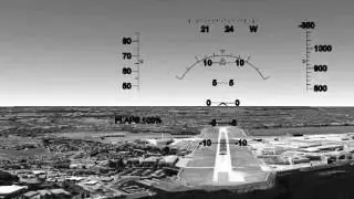 GE SR-22 Flight Simulator demo: Stabilized Approach 2a