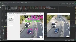 Nhận dạng | Đếm số lượng vật thể (Truck, Car...) dùng Python-YOLOv3 | Object Detection Yolo