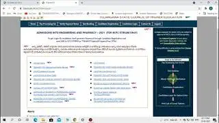 TS Eamcet 2021 Counselling Candidate Registration Process | TS Eamcet 2021 Web Options Process Steps