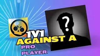 1v1 against a pro player😟😰 (In BrawlStars)