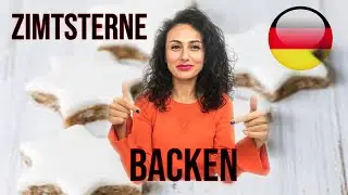 Deutsch lernen / Zimtsterne backen mit Maia