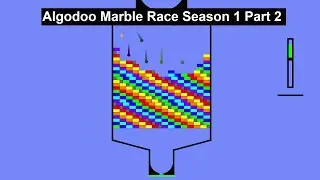 Algodoo Marble Race Season 1 Part 2