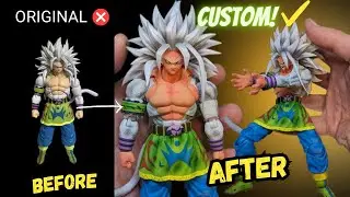 GOKU SSJ5  KONG SH Figuarts Unboxing and CUSTOM with shading