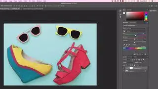 How to change just one color in adobe photoshop cc