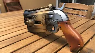 Nerf Hammershot rear loading mod