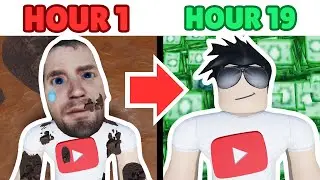 Can I Be VIRAL Roblox Youtuber in 24 Hours?