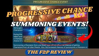 Progressive Chance Summon Events! | The F2P Review | RAID: Shadow Legends