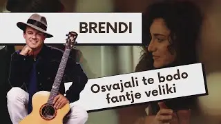 BRENDI - OSVAJALI TE BODO FANTJE VELIKI (Official lyrics video)