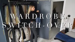 Autumn Winter Wardrobe Switch-Over 2020