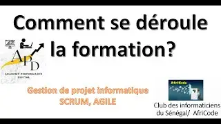 Comment se déroule la formation en gestion de projet informatique (Vidéo 03)