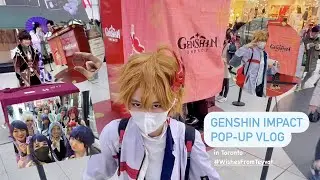 DAILIES: Genshin Impact Pop-Up Event Vlog #WishesfromTeyvat