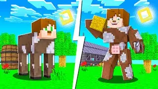 Minecraft, 100 GÜN BOYUNCA İNEK OLARAK YAŞADIM