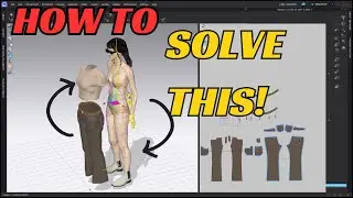 How to move avatar and garments all together, quick tip.