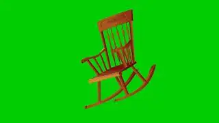 chair moving green screen animation| Editor G