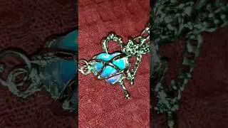 Очень красивое готическое колье. Very nice gothic pendant.  #aliexpress #jewellery #heartpendant