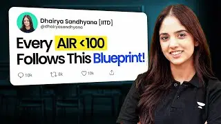 Every Top JEE Ranker Knows about this *AIR 100 Blueprint*! 📶