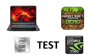 Acer Nitro 5 - Minecraft (Demo) - RTX 3060 I7-10750H