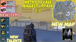 Metro Royale New 3.0 Biggest Uptade Ever Beta Test New Map / PUBG METRO ROYALE 3.0