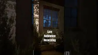Lazy Halloween decor with big impact! 